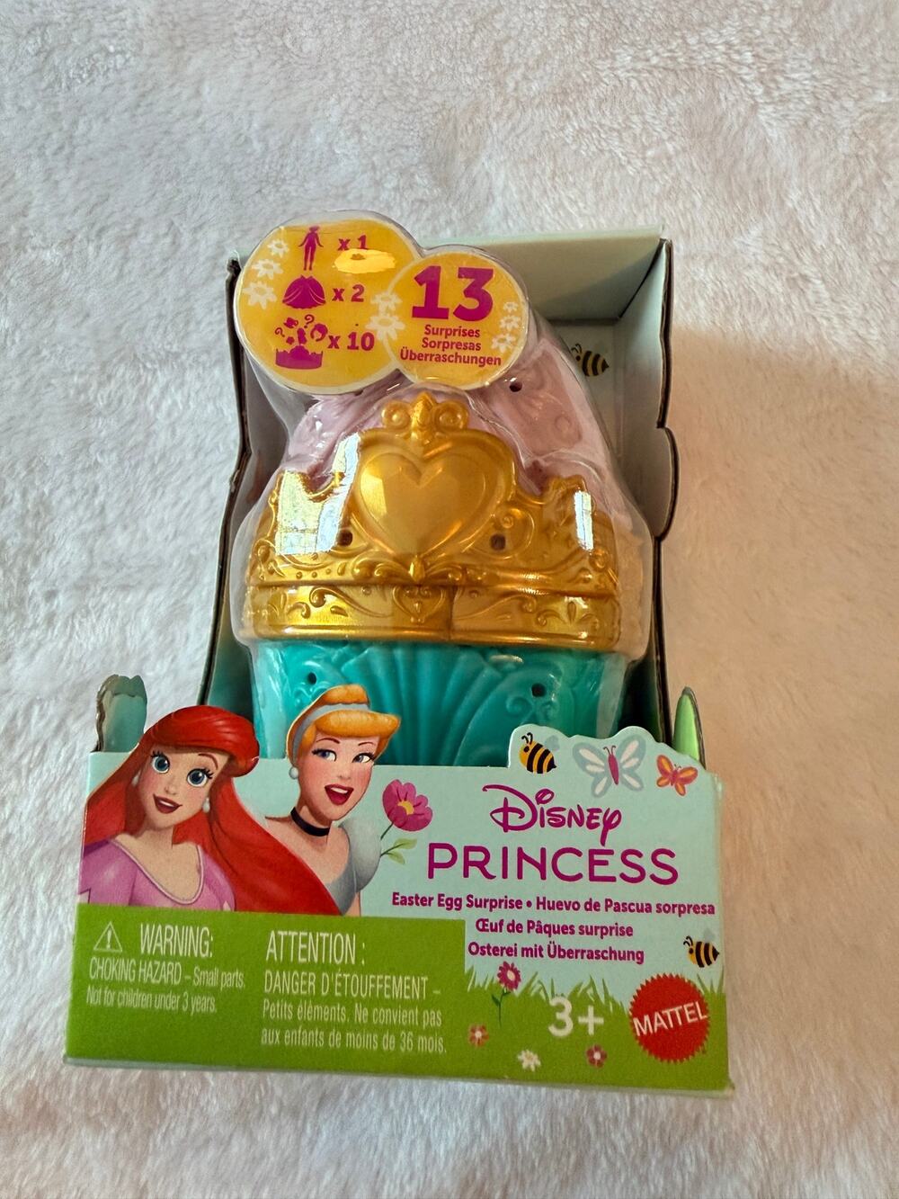 Disney Princess Easter Egg Surprise Mattel JHG92 13 Surprises Mystery Doll NEW